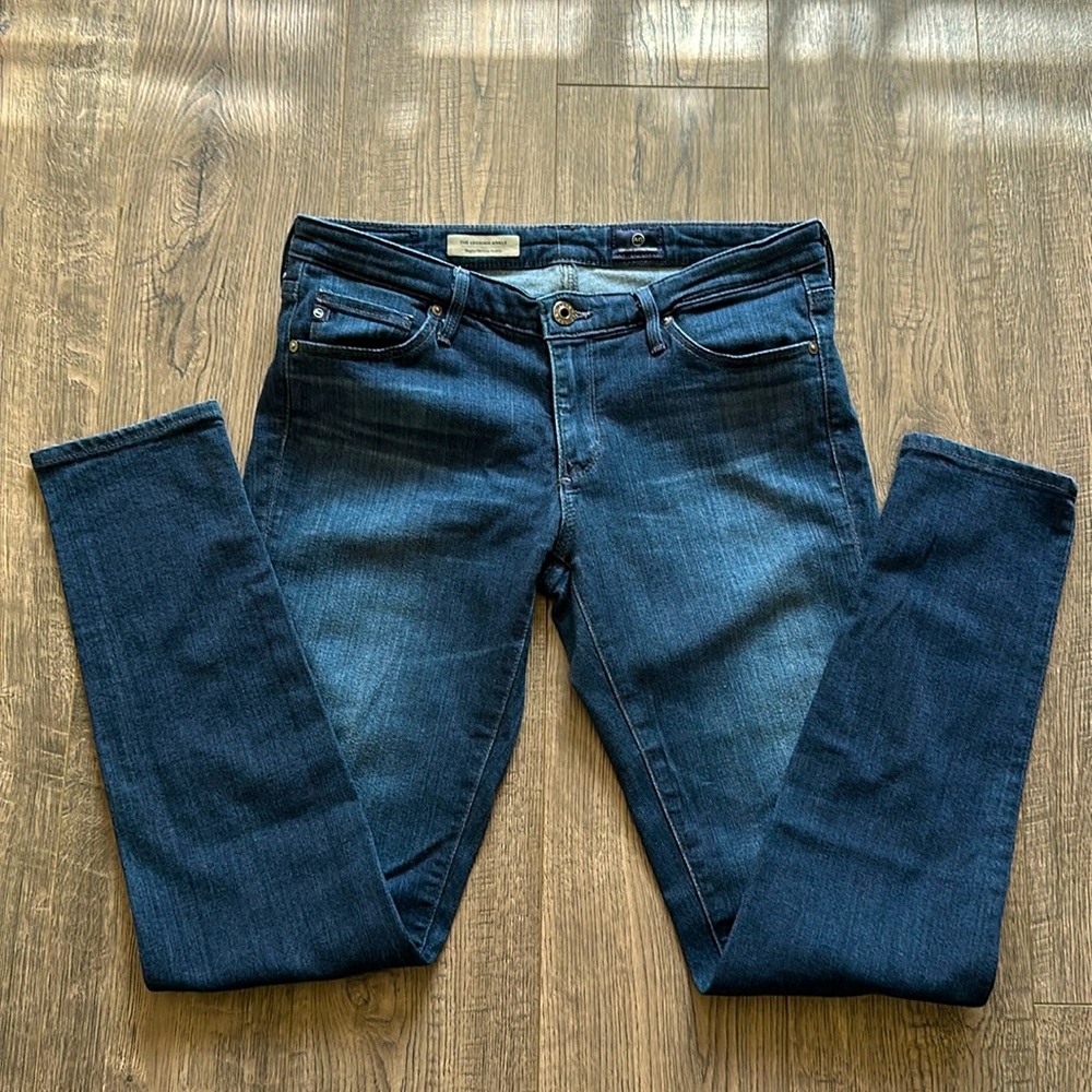 Adriano Goldschmied Jeans Womens 27 Blue Super Skinny The Ankle Denim